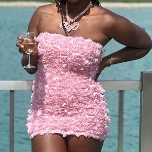 Flower Mini Dress 💕